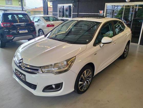 CITROËN C4 LOUNGE 1.6 EXCLUSIVE 16V TURBO FLEX 4P AUTOMÁTICO CITROËN C4 LOUNGE 1.6 EXCLUSIVE 16V TURBO FLEX 4P AUTOMÁTICO
